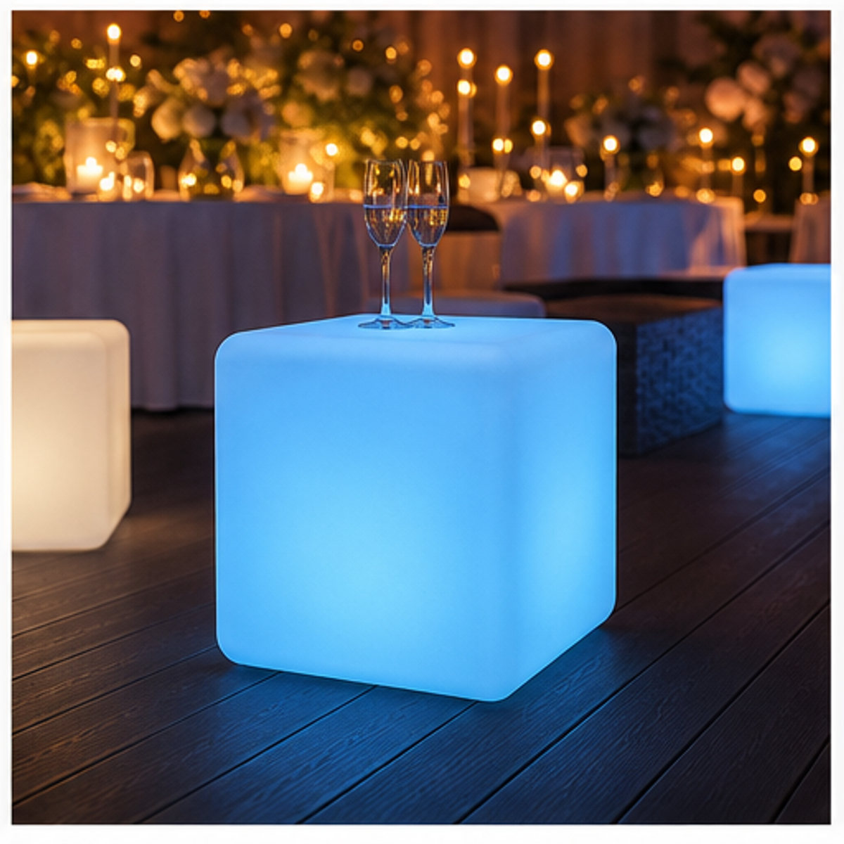 LED Cubes detail 5