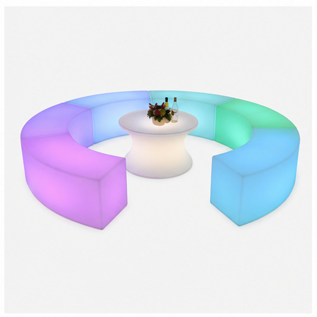 LED Curved Sofa detail 2
