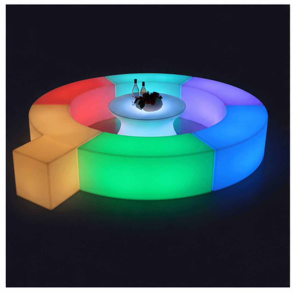 LED Curved Sofa detail 4
