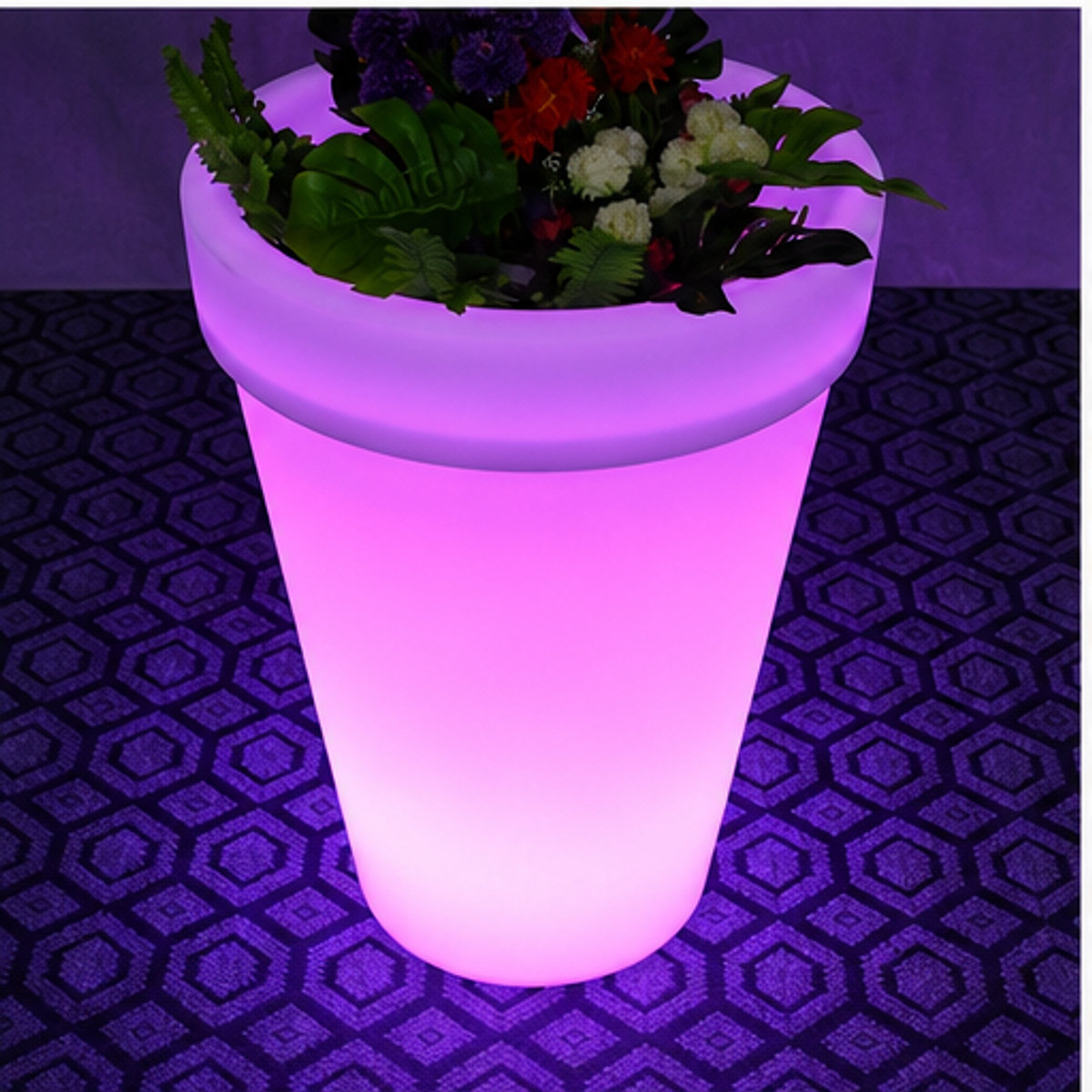 LED Flowerpots detail 4