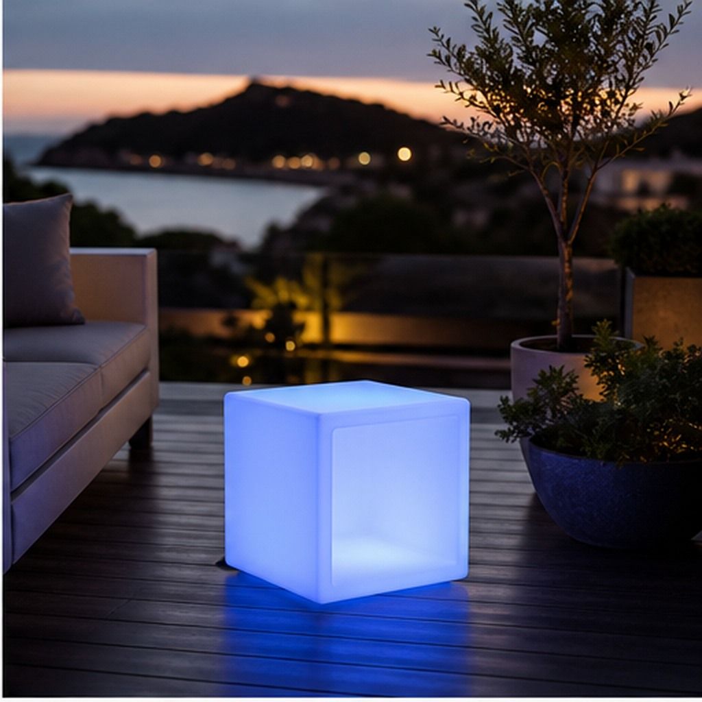 LED Open Cube detail 3