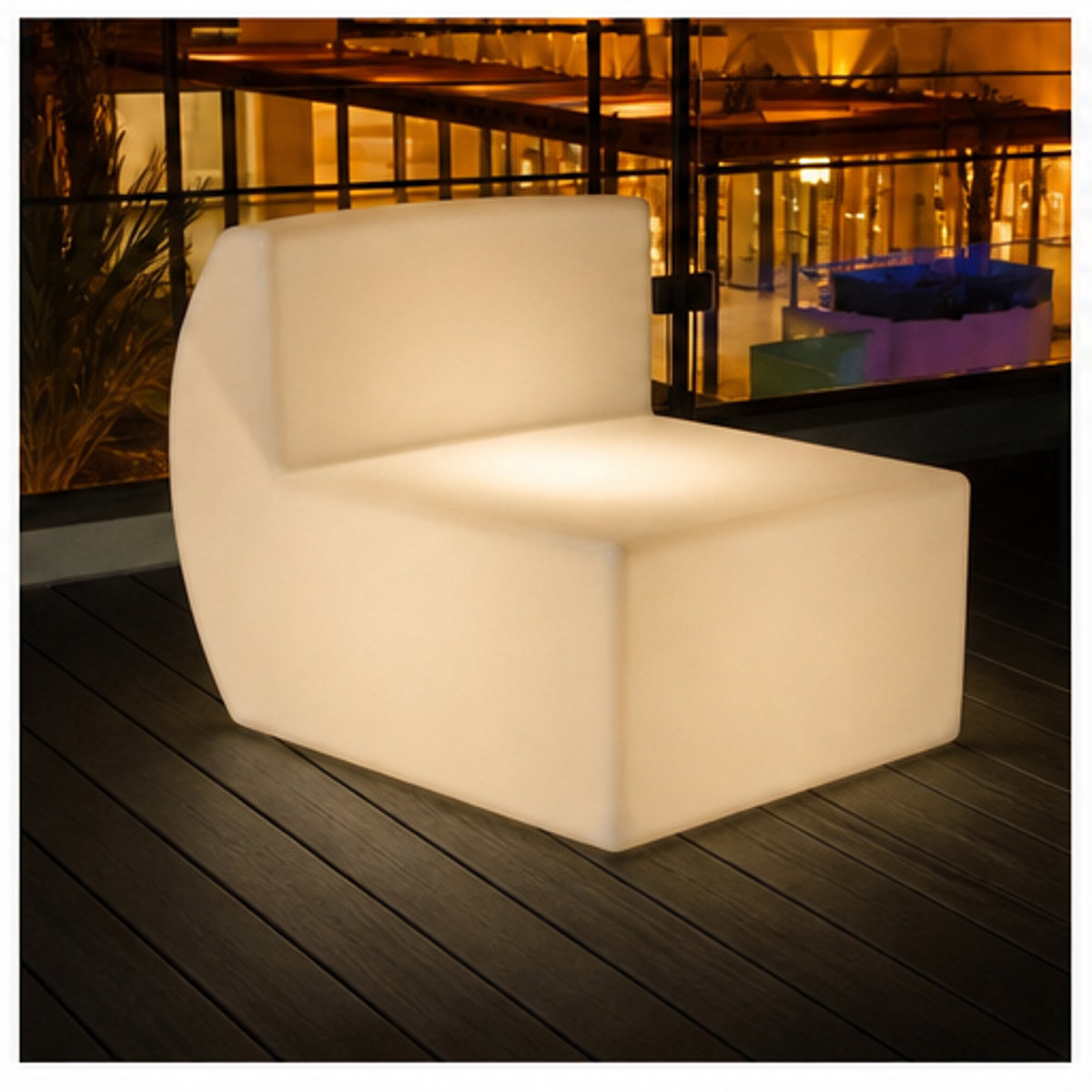 LED Shaped Sofa detail 5