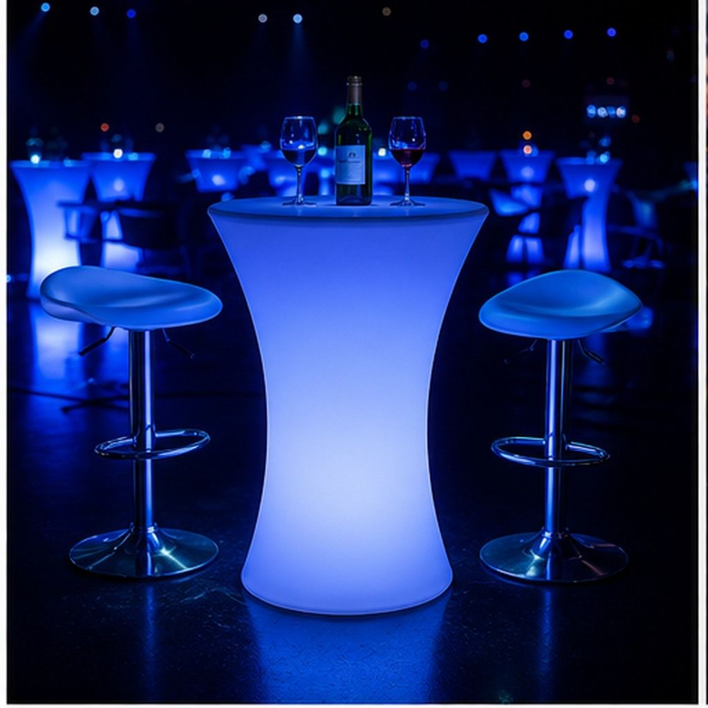 LED Table & Chair Set detail 2